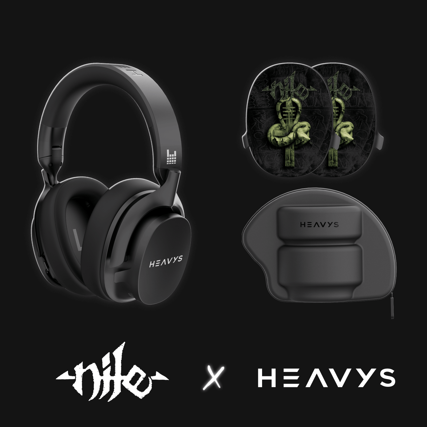 Heavys Headphones + Shells Bundle