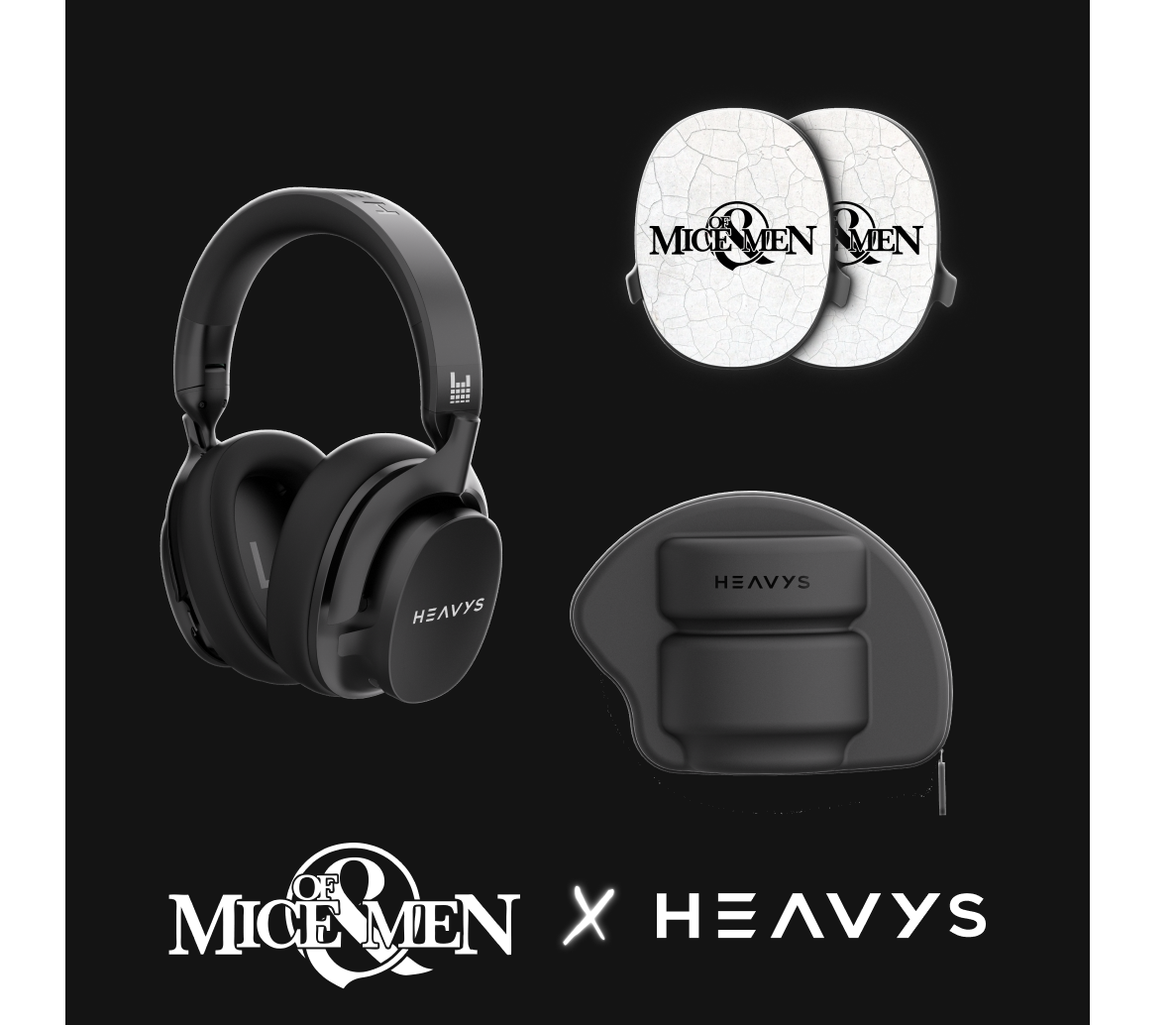 Heavys Headphones + Shells Bundle