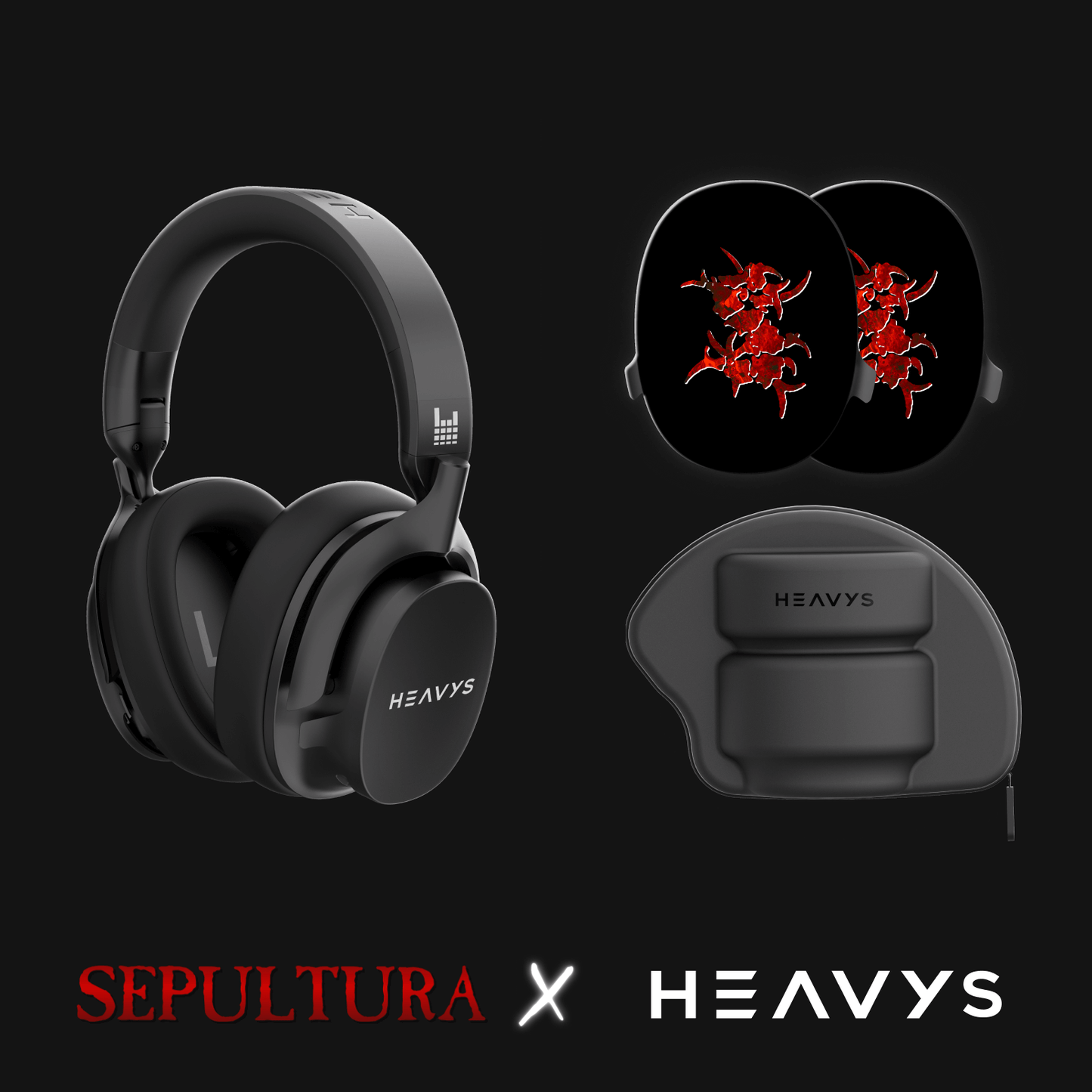 Heavys Headphones + Shells Bundle